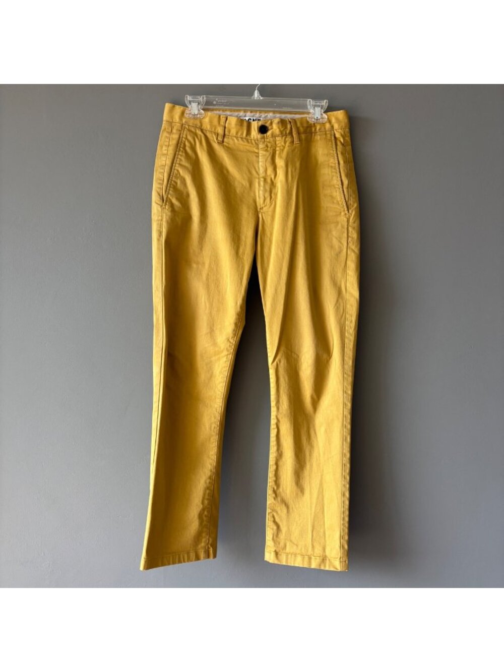 Acne Studios Men's Chino Pants Size 46 Yellow Mustard 30x27